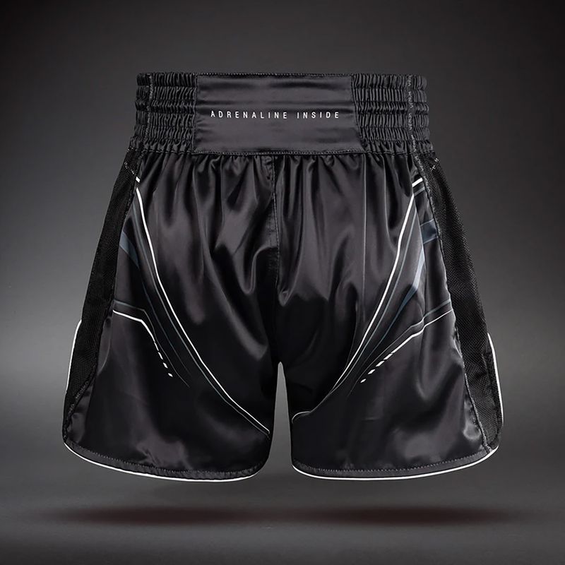 Pantaloni scurți de antrenament pentru bărbați Venum Streamline Muay Thai black/white 2
