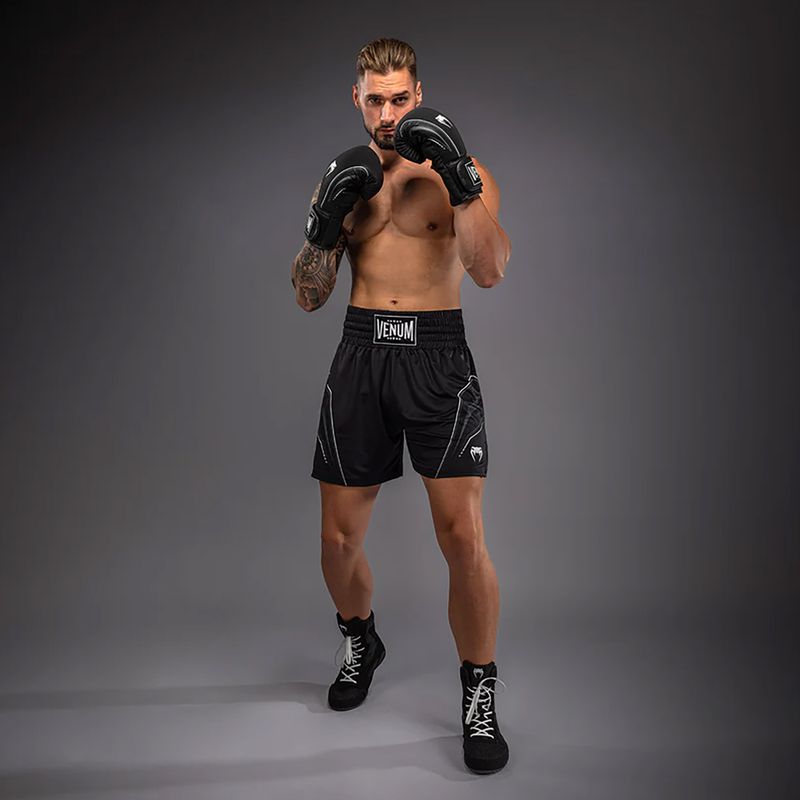 Pantaloni scurți de box pentru bărbați Venum Streamline Boxing black/white 2