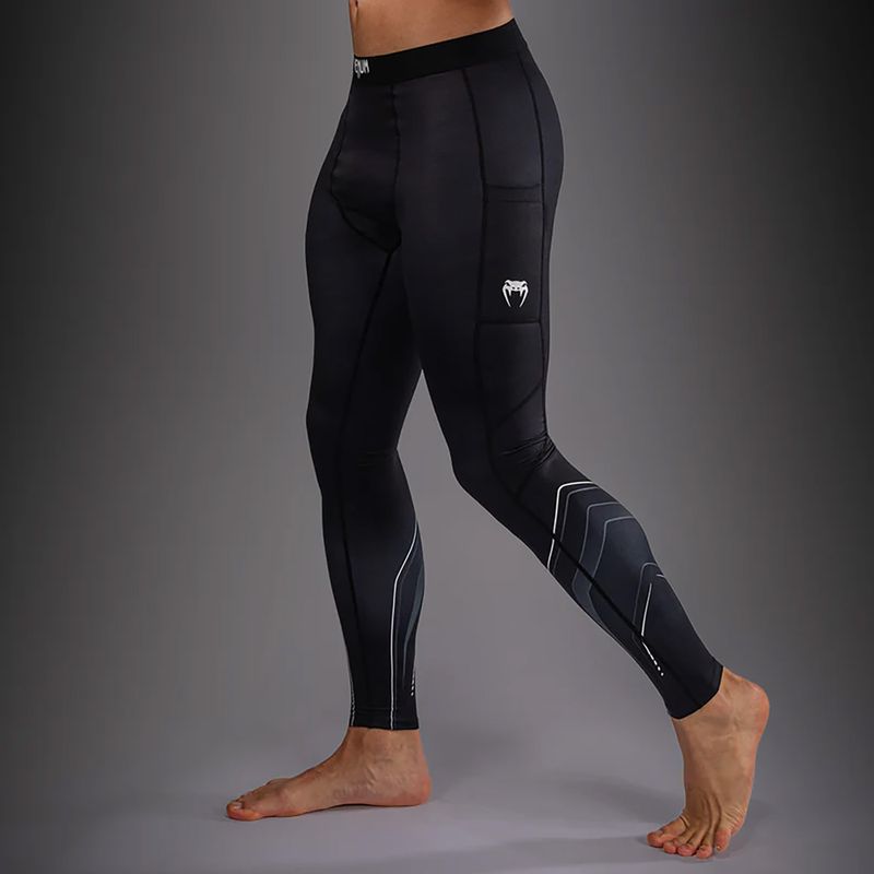 Colanți de antrenament pentru bărbați Venum Streamline Spats black/white 5