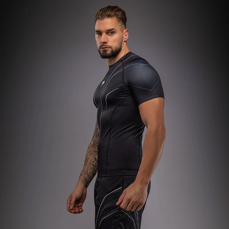 Rashguard pentru bărbați Venum Streamline black/white 5