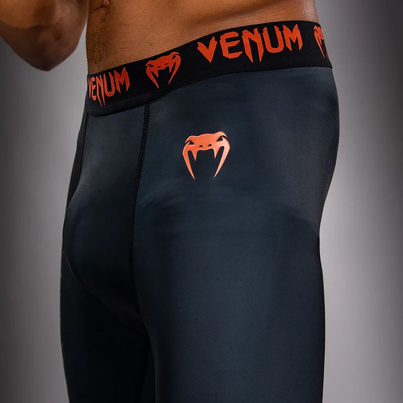 Colanți de antrenament pentru bărbați Venum Thunder Dragon Spats Black/Grey/Copper 6