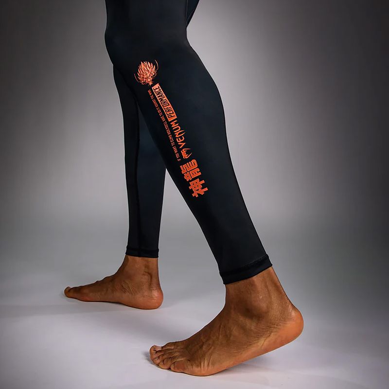 Colanți de antrenament pentru bărbați Venum Thunder Dragon Spats Black/Grey/Copper 7