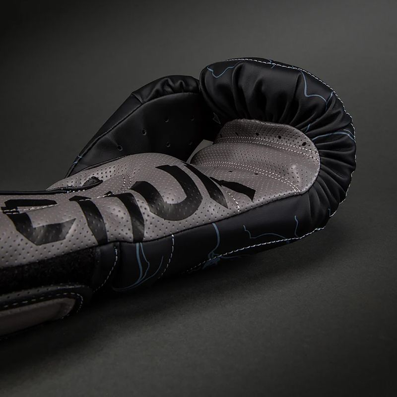 Mănuși de box Venum Thunder Dragon Boxing black/grey/copper 5