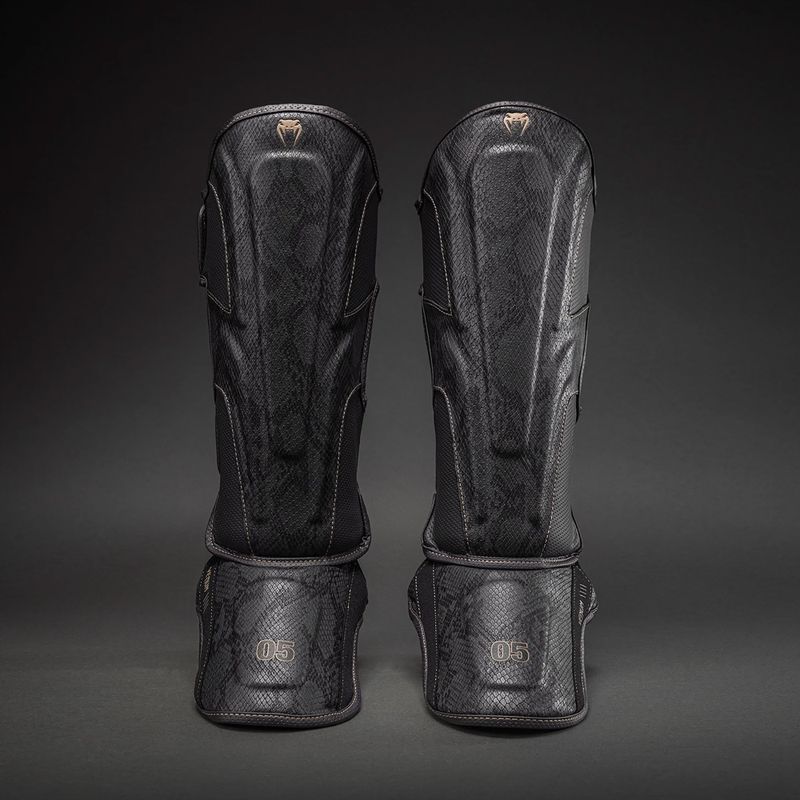 Protecții pentru tibie și picioare Venum Impact Evo Scales Shin dark grey 2