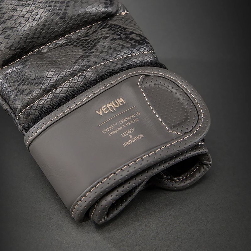 Mănuși de sparring Venum Impact Evo Scales MMA Sparring dark grey 5