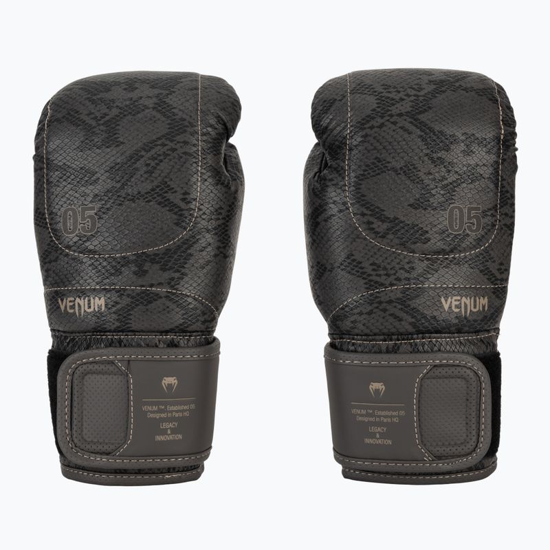 Mănuși de box Venum Impact Evo Scales Boxing dark grey 2