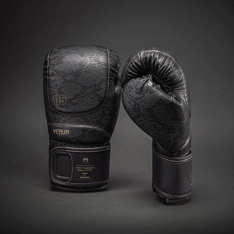 Mănuși de box Venum Impact Evo Scales Boxing dark grey 2