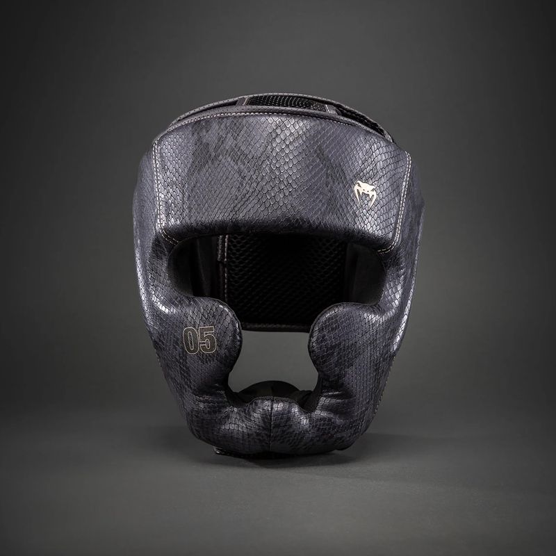 Cască de box Venum Impact Evo Scales dark purple 3