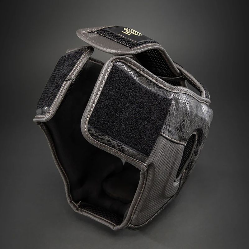Cască de box Venum Impact Evo Scales dark grey 5