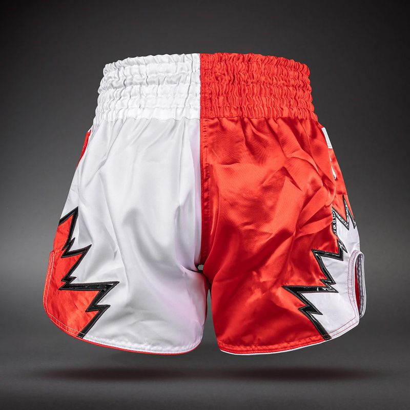 Pantaloni scurți de antrenament Venum Inferno 2.0 Muay Thai red/white 2