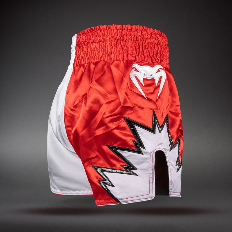 Pantaloni scurți de antrenament Venum Inferno 2.0 Muay Thai red/white 4