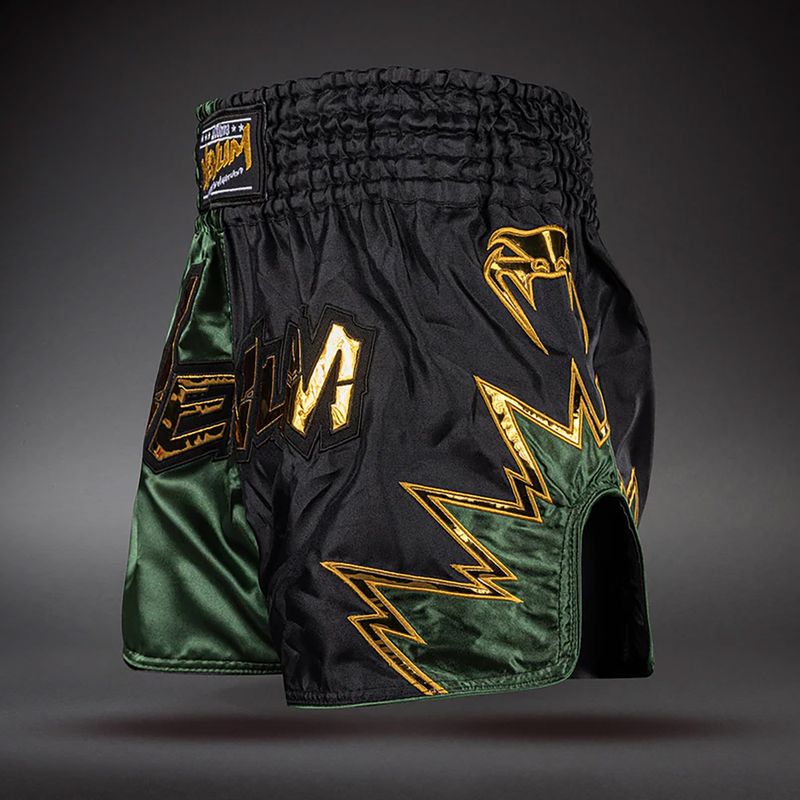 Pantaloni scurți de antrenament Venum Inferno 2.0 Muay Thai Black/Khaki 3