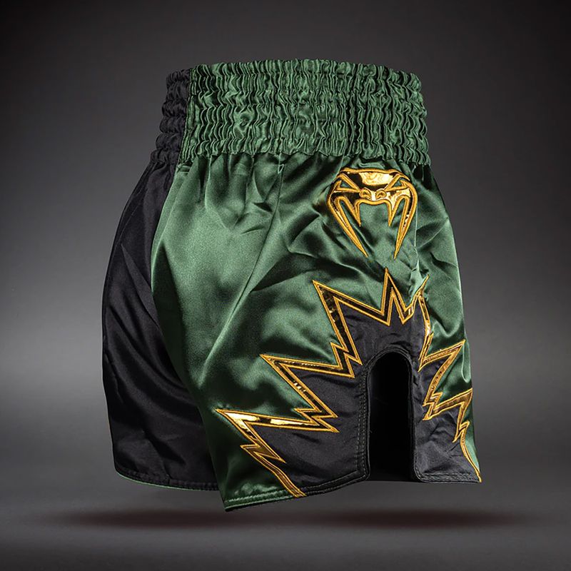 Pantaloni scurți de antrenament Venum Inferno 2.0 Muay Thai Black/Khaki 4