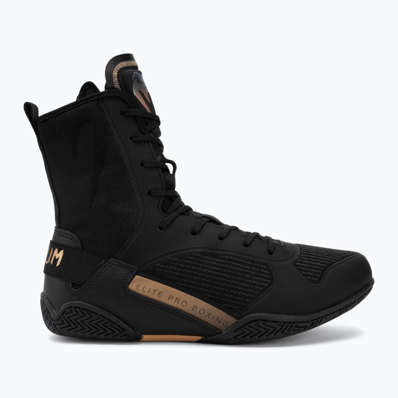 Încălțăminte de box Venum Elite Neo Boxing black/gold 2