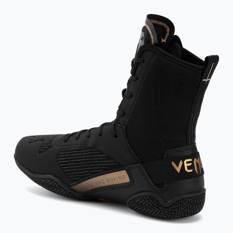 Încălțăminte de box Venum Elite Neo Boxing black/gold 3