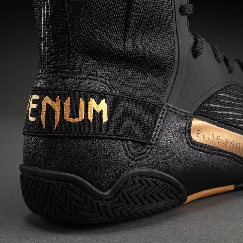 Încălțăminte de box Venum Elite Neo Boxing black/gold 5