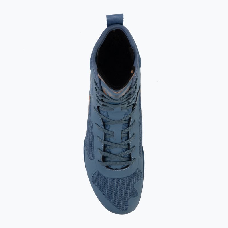 Încălțăminte de box Venum Elite Neo Boxing steel blue/orange 5