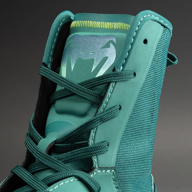 Încălțăminte de box Venum Elite Neo Boxing green/neon yellow 4