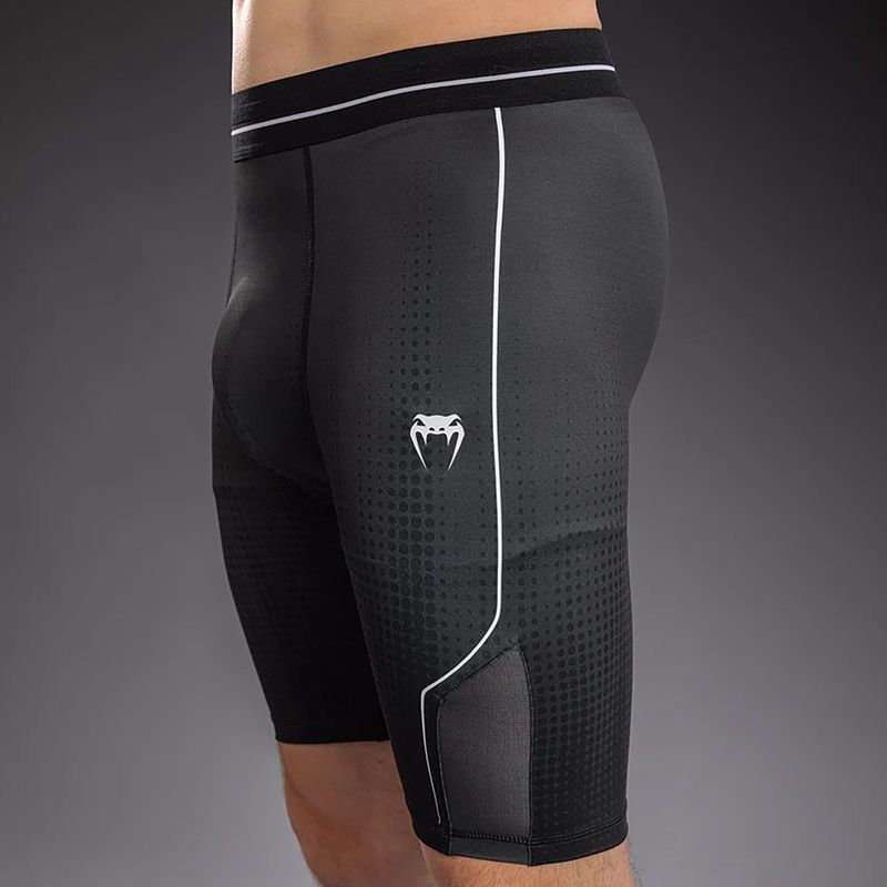 Pantaloni scurți de antrenament pentru bărbați Venum Stealth Vale Tudo black/white 6