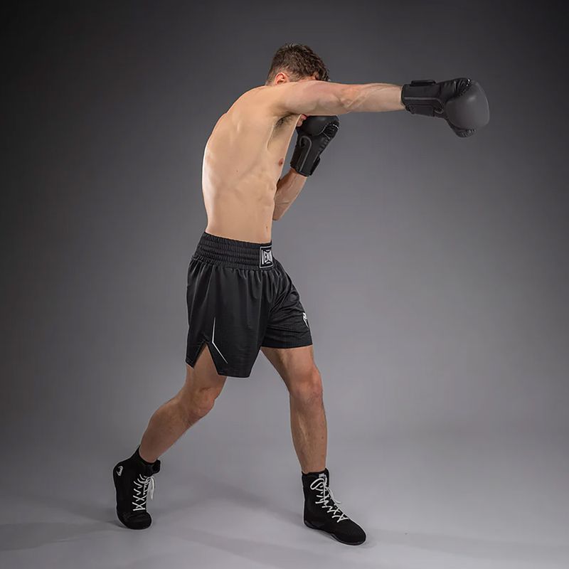 Pantaloni scurți de box pentru bărbați Venum Stealth Boxing black/white 5