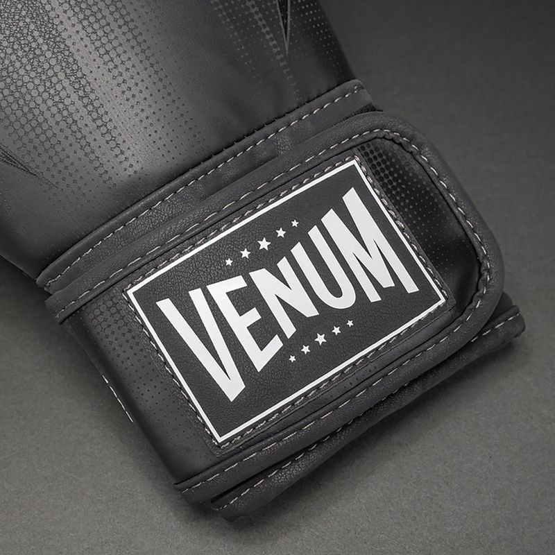 Mănuși de box Venum Stealth Boxing black/white 3