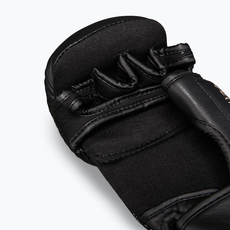 Mănuși de MMA Venum Attack 2.0 Sparring Leather black/gold 5