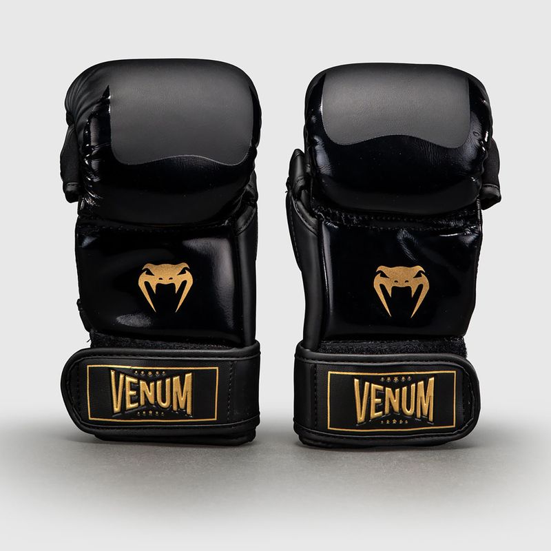 Mănuși de sparring Venum Attack 2.0 Sparring black/gold 2