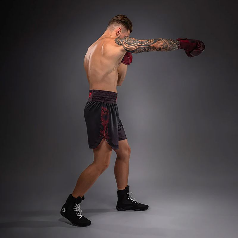 Pantaloni scurți de box pentru bărbați Venum Spectre Boxing black/red 5
