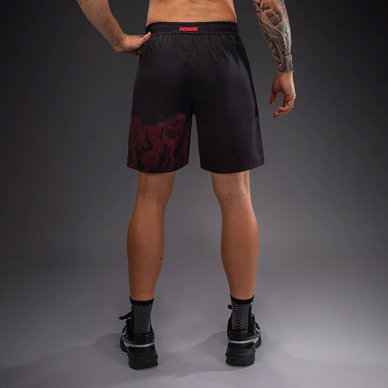 Pantaloni scurți de antrenament pentru bărbați Venum Spectre Training black/red 3