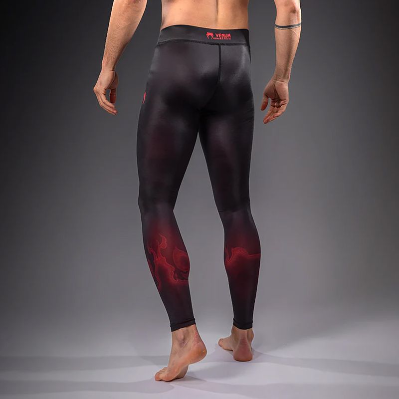 Colanți de antrenament pentru bărbați Venum Spectre Spats black/red 3