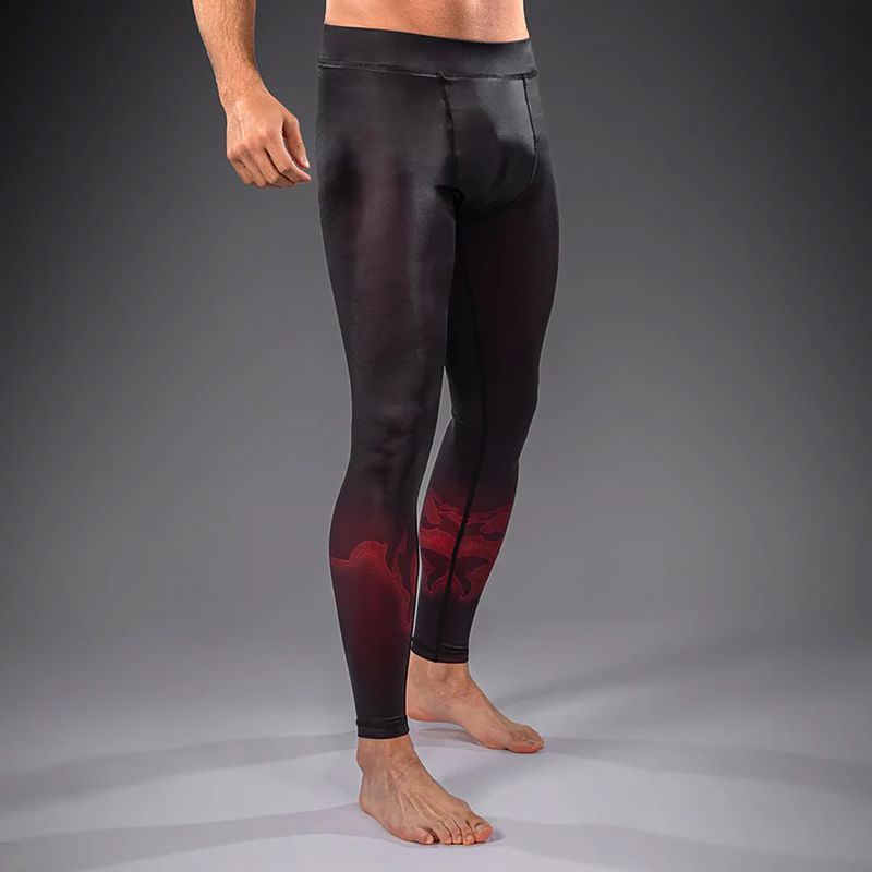 Colanți de antrenament pentru bărbați Venum Spectre Spats black/red 4