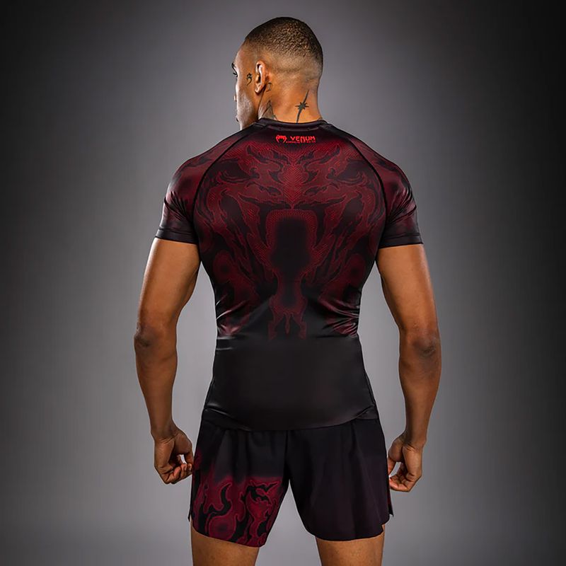 Rashguard pentru bărbați Venum Spectre black/red 3