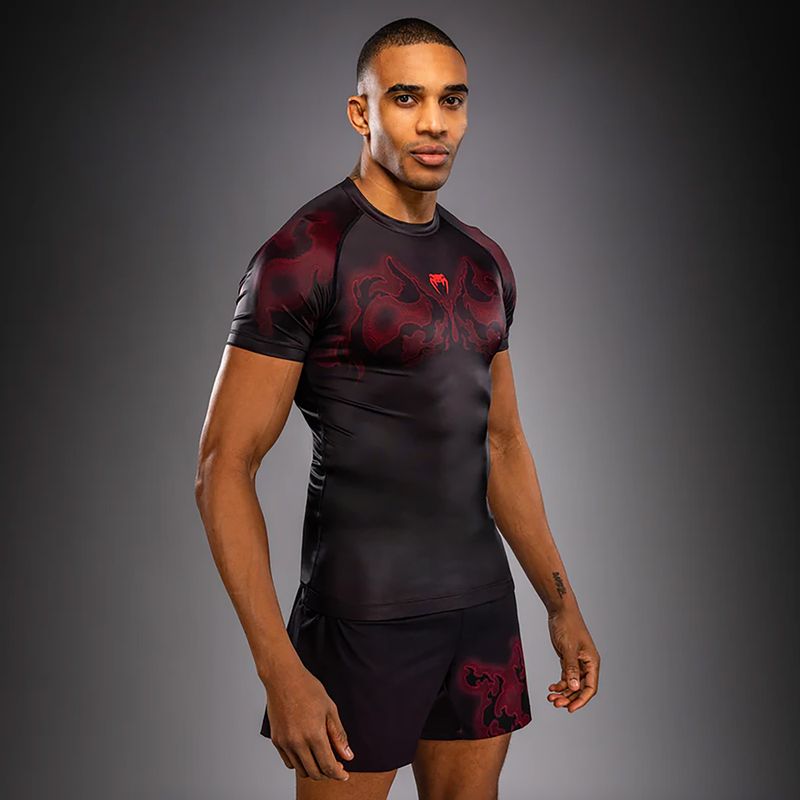 Rashguard pentru bărbați Venum Spectre black/red 4