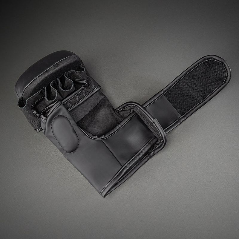 Mănuși de sparring Venum Midnight Fury Sparring black/grey/silver 3