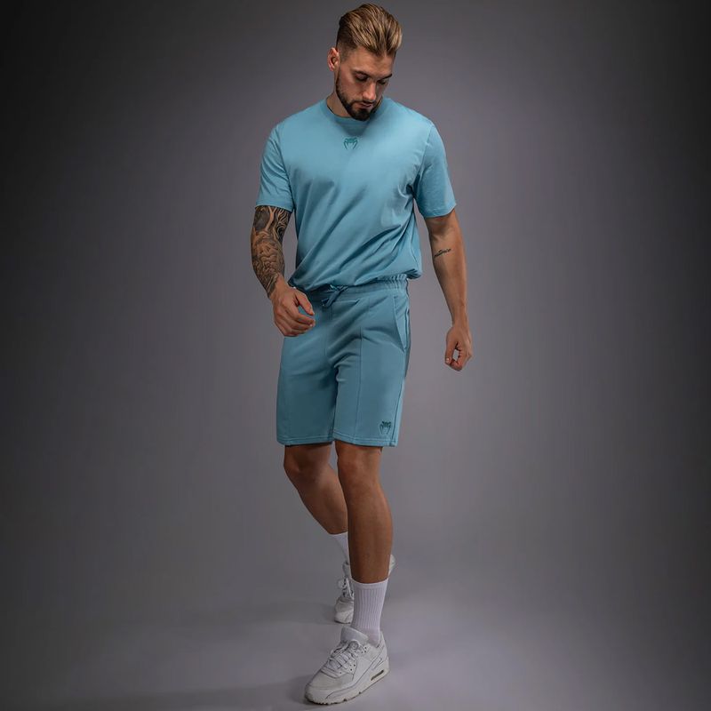 Pantaloni scurți pentru bărbați Venum Contender Fleece Cotton Turquoise 2