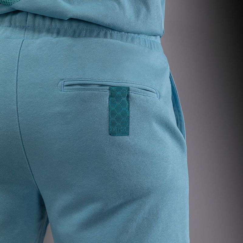 Pantaloni scurți pentru bărbați Venum Contender Fleece Cotton Turquoise 5