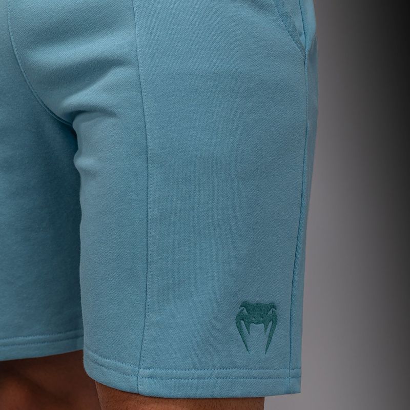 Pantaloni scurți pentru bărbați Venum Contender Fleece Cotton Turquoise 6