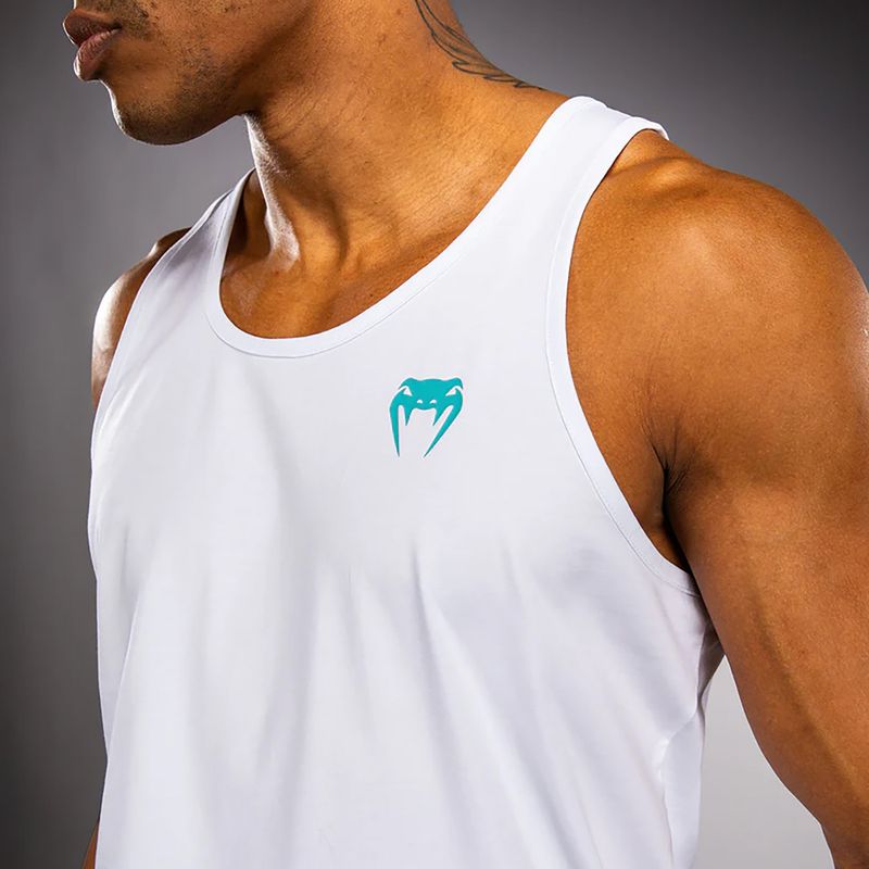 Tricou pentru bărbați Venum Aqua white/turquoise 5