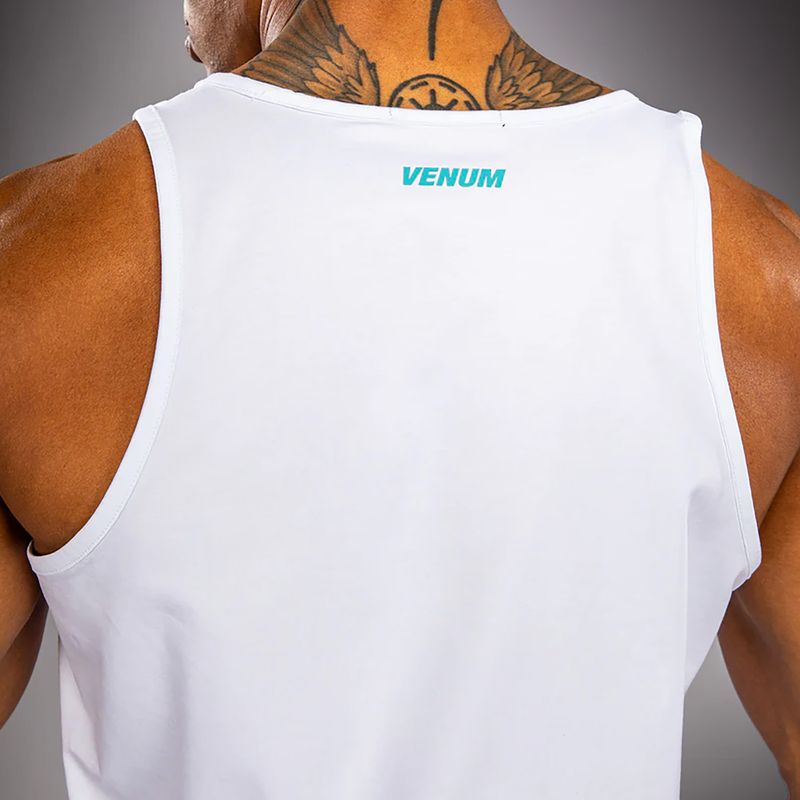 Tricou pentru bărbați Venum Aqua white/turquoise 6