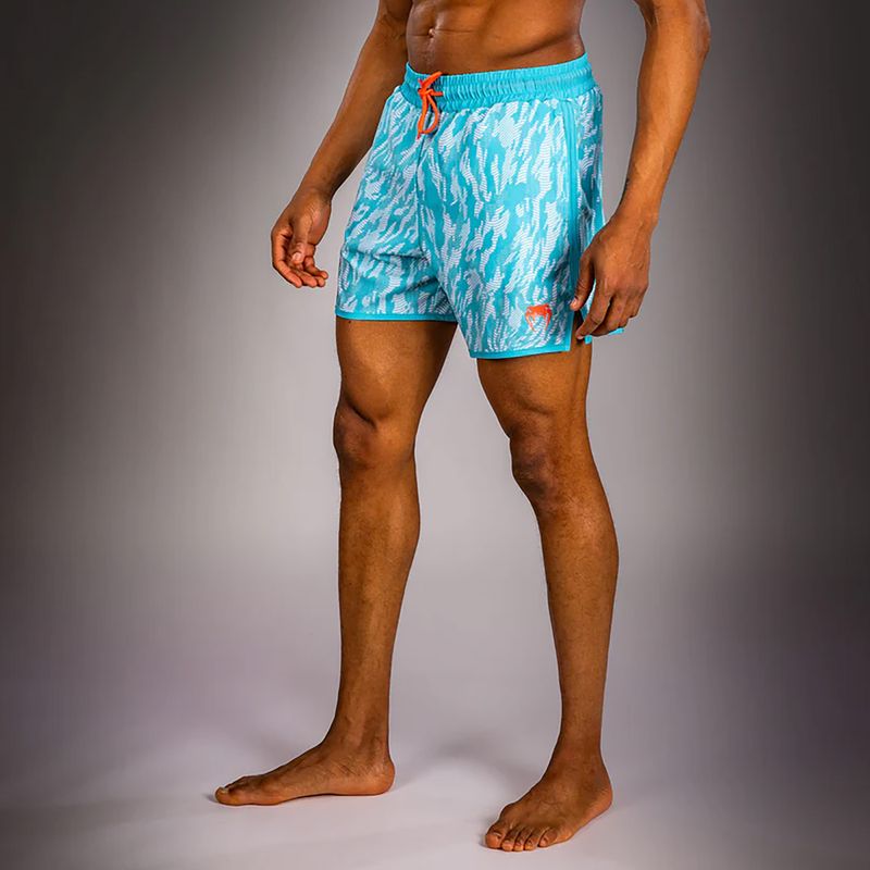 Pantaloni scurți de baie pentru bărbați Venum Aqua Board Turquoise 4