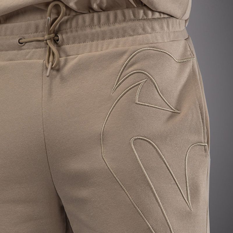 Pantaloni scurți pentru bărbați Venum Giant 3D Cotton Beige 6