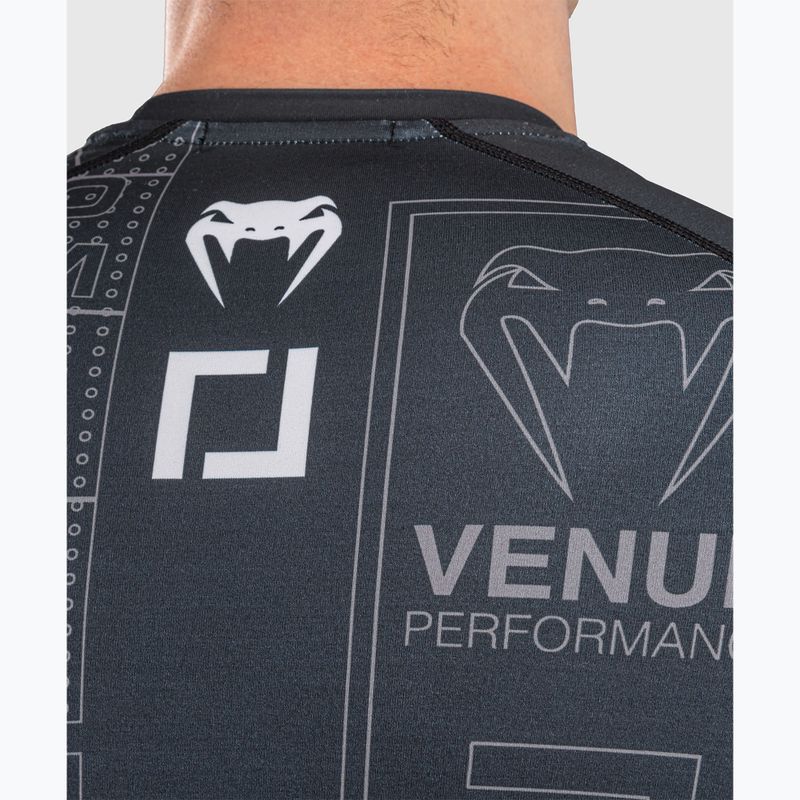 Rashguard cu mânecă lungă pentru bărbați Venum Karate Combat black/grey 6