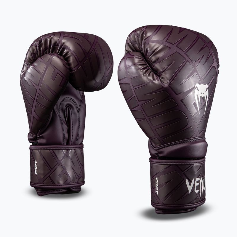 Mănuși de box Venum Contender 1.5 XT 3D Boxing dark purple 2