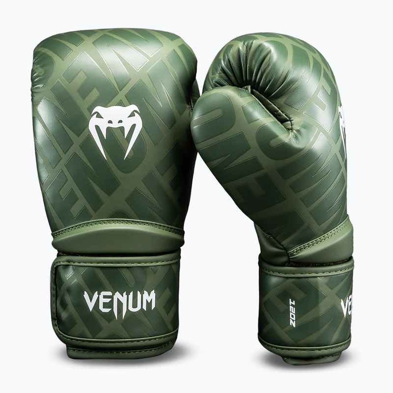 Mănuși de box Venum Contender 1.5 XT 3D Boxing khaki 2