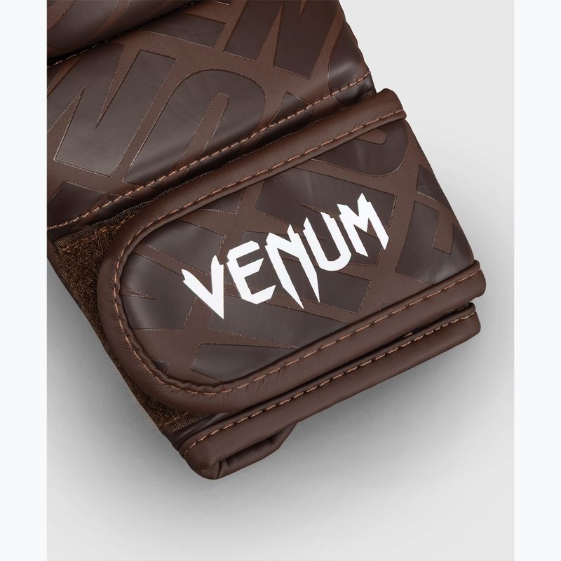 Mănuși de sparring Venum Contender 1.5 XT 3D Sparring dark brown 4