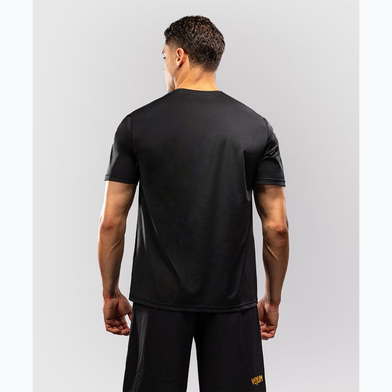 Tricou pentru bărbați Venum Classic Dry Tech black/gold 2