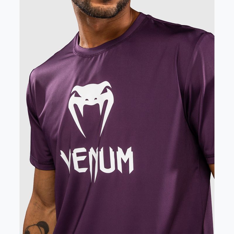 Tricou pentru bărbați Venum Classic Dry Tech dark purple 4
