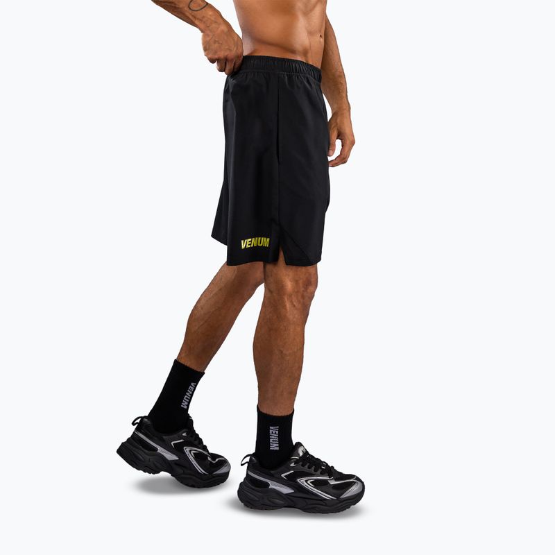 Pantaloni scurți de antrenament pentru bărbați Venum Contender Training black/gold 3