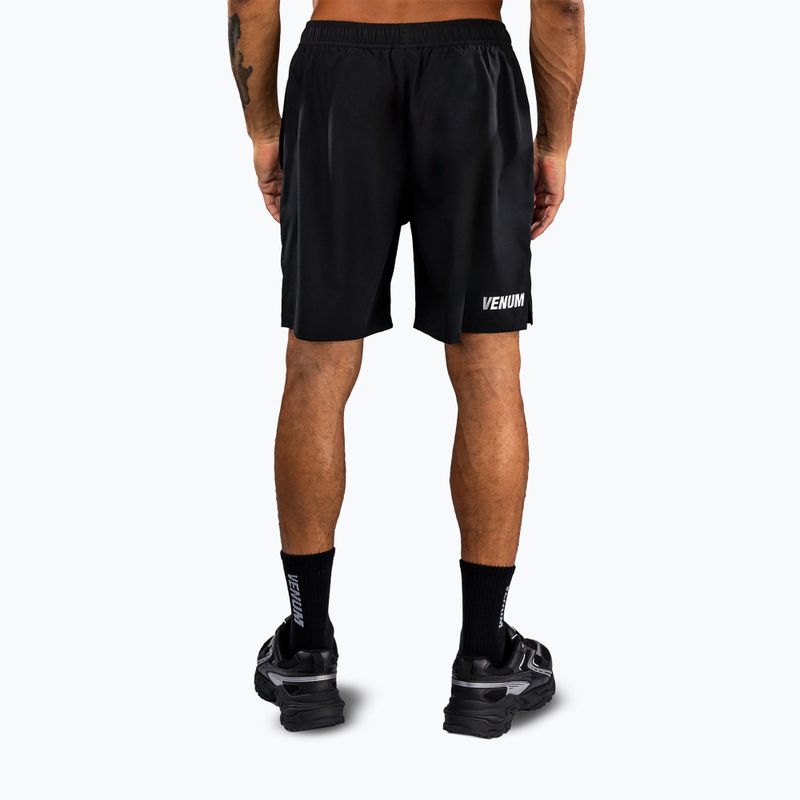Pantaloni scurți de antrenament pentru bărbați Venum Contender Training black/silver 2