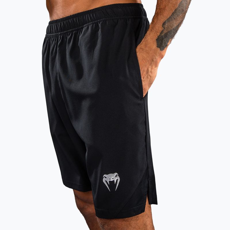 Pantaloni scurți de antrenament pentru bărbați Venum Contender Training black/silver 5